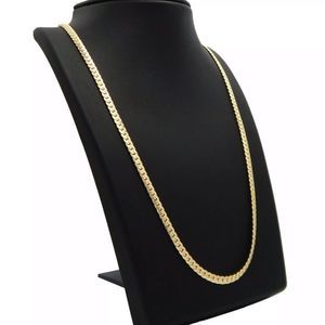 14K Gold Plated Miami Cuban Link Chain 20 24 26 30